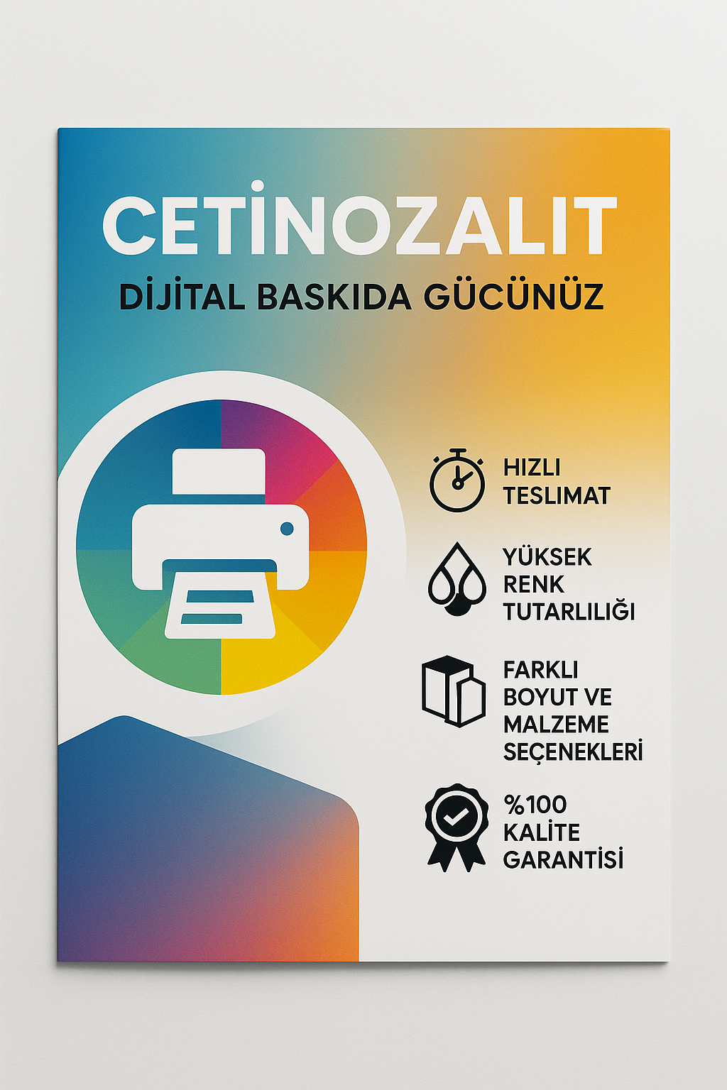 Broşür - Profesyonel tabela üretimi İstanbul
